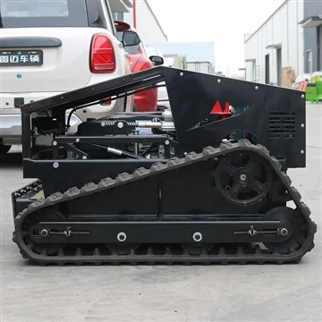 Rupsmaaier Hybride grasmaaierrobot kan de grasmaaier op afstand bedienen